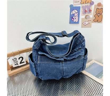 Denim Crossbody Bag