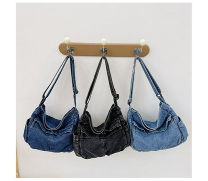 Denim Crossbody Bag