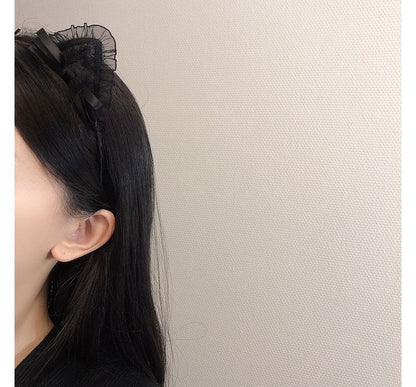 Lace Cat Ear Headband