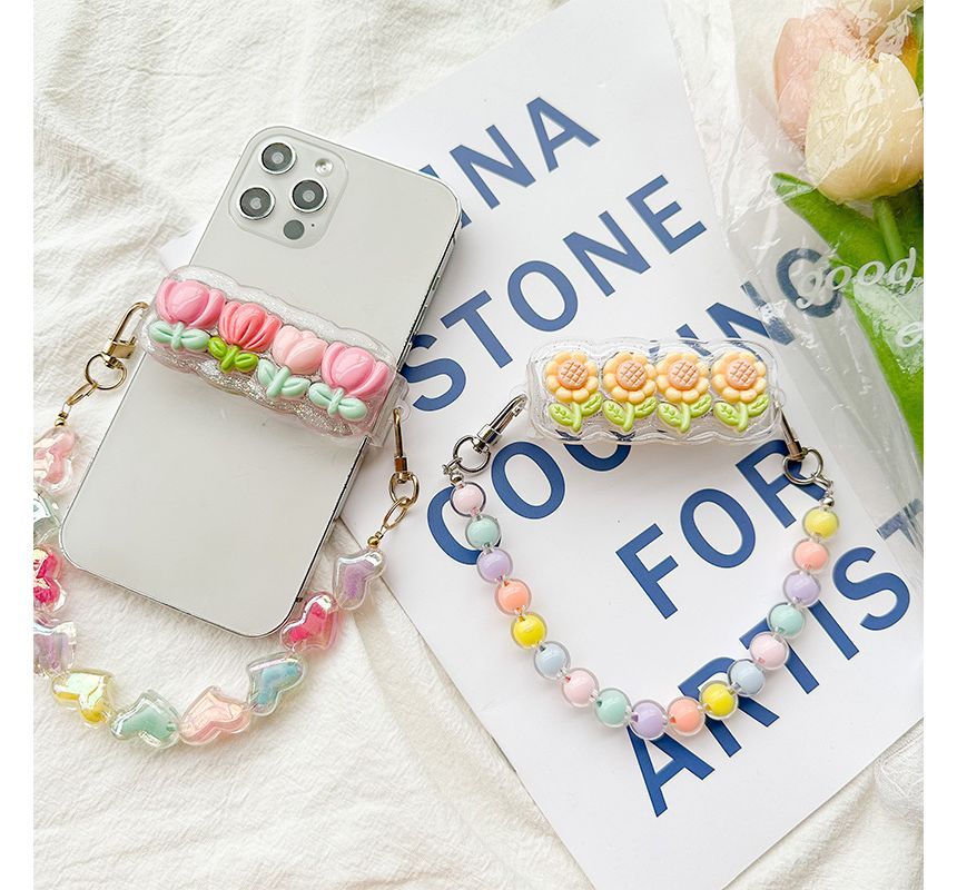 Cartoon Clip On Phone Strap (Various Designs)