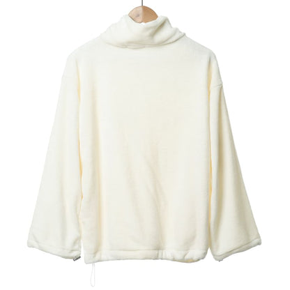 Plain Zip Teddy Jacket