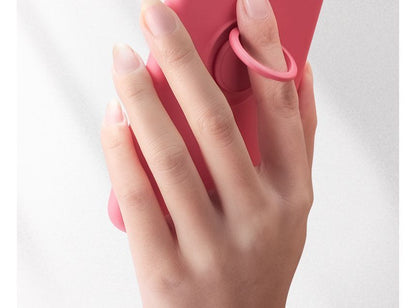 Plain Stand Phone Ring Case