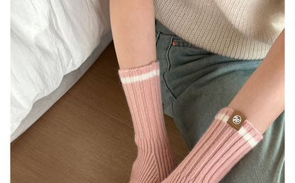 Fingerless Knit Gloves