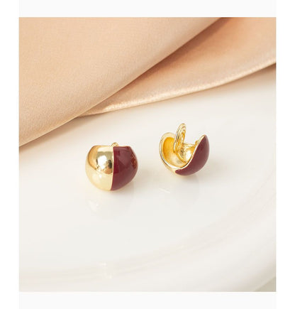 Bead Ear Stud / Clip-On Earring
