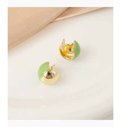 Bead Ear Stud / Clip-On Earring