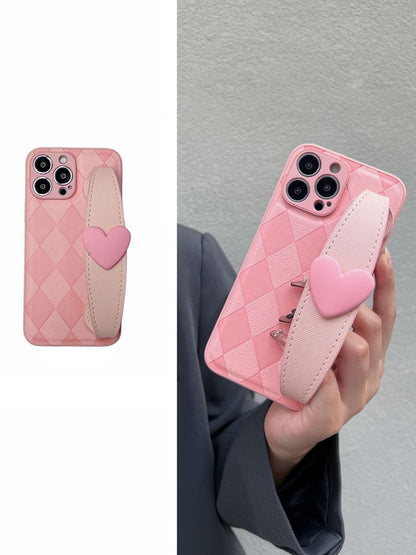 Heart Strap Phone Case