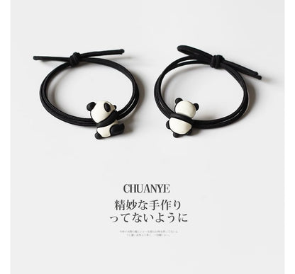 Panda Resin Hair Tie