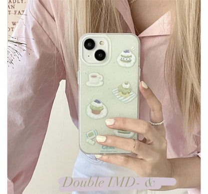 Dessert Phone Case - iPhone 15 Pro Max / 15 Pro / 15 / 14 Pro Max / 14 Pro / 14 / 13 Pro Max / 13 Pro / 13 / 12 Pro Max / 12 Pro / 12 / 11