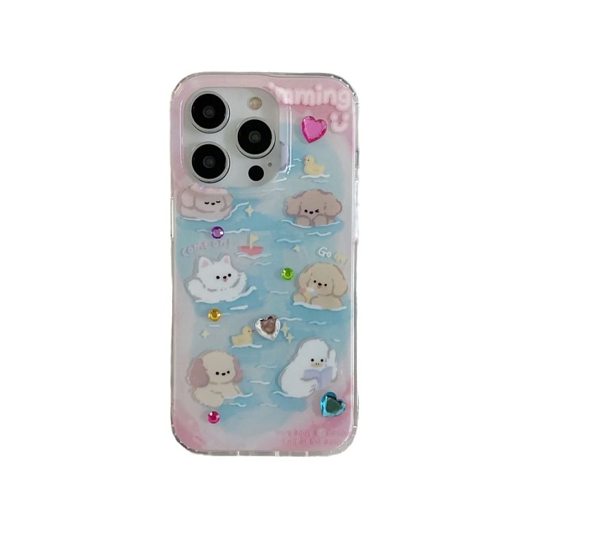 Animal Phone Case - iPhone 15 Pro Max / 15 Pro / 15 / 14 Pro Max / 14 Pro / 14 / 13 Pro Max / 13 Pro / 13 / 12 Pro Max / 12 Pro / 12 / 11