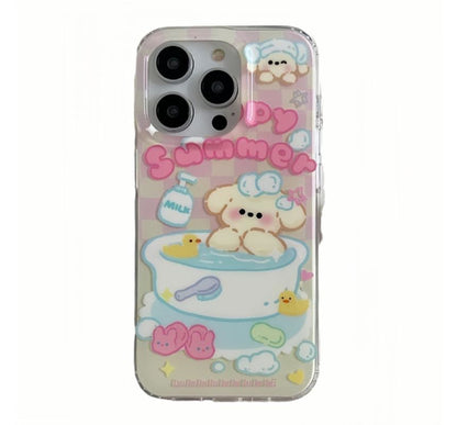 Dog Phone Case - iPhone 15 Pro Max / 15 Pro / 15 / 14 Pro Max / 14 Pro / 14 / 13 Pro Max / 13 Pro / 13 / 12 Pro Max / 12 Pro / 12 / 11