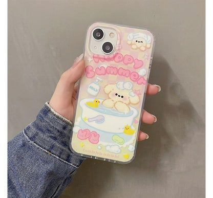 Dog Phone Case - iPhone 15 Pro Max / 15 Pro / 15 / 14 Pro Max / 14 Pro / 14 / 13 Pro Max / 13 Pro / 13 / 12 Pro Max / 12 Pro / 12 / 11