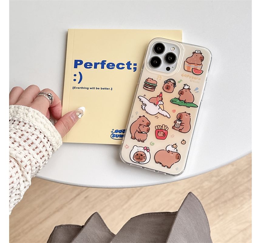 Animal Phone Case - iPhone 15 Pro Max / 15 Pro / 15 Plus / 15 / 14 Pro Max / 14 Pro / 14 / 13 Pro Max / 13 Pro / 13 / 12 Pro Max / 12 Pro / 12 / 11