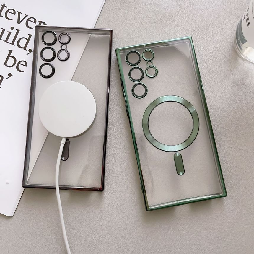 Case Plain Magnetic Phone