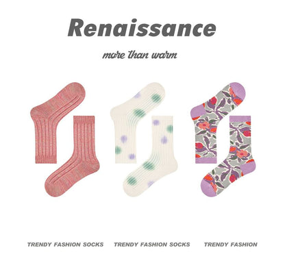 Patterned Socks Set