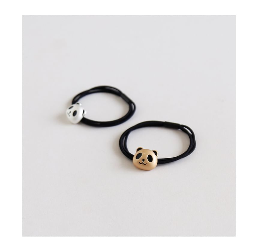 Panda Layered Hair Tie