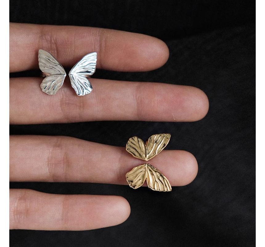 Butterfly Alloy Open Ring