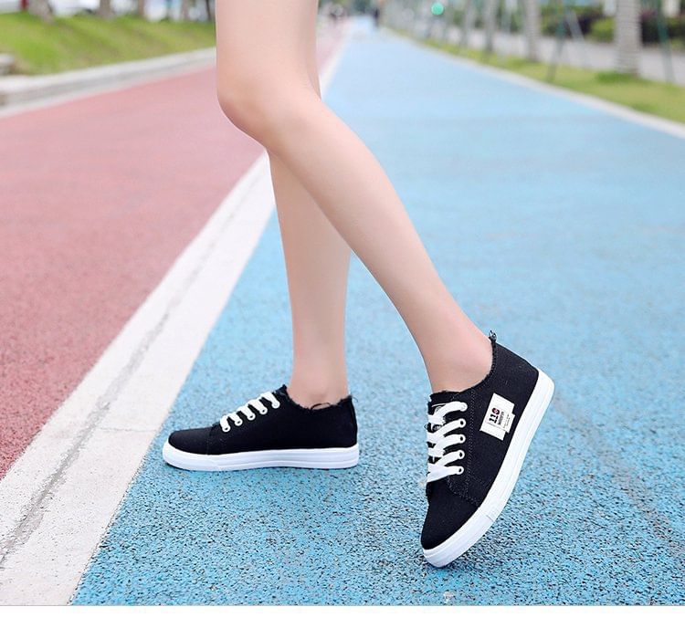 Fray Canvas Sneakers