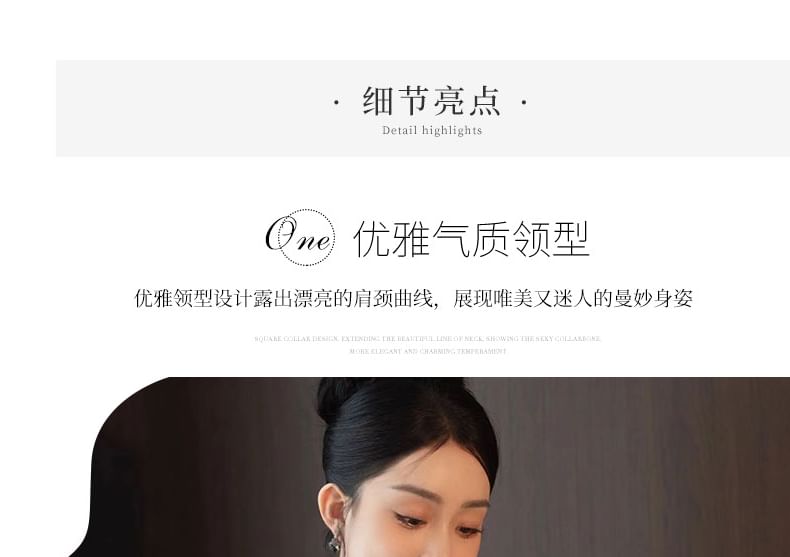 + Off-Shoulder Floral Set: Two Evening Choker Mermaid Gown Tone Velvet Ruffle