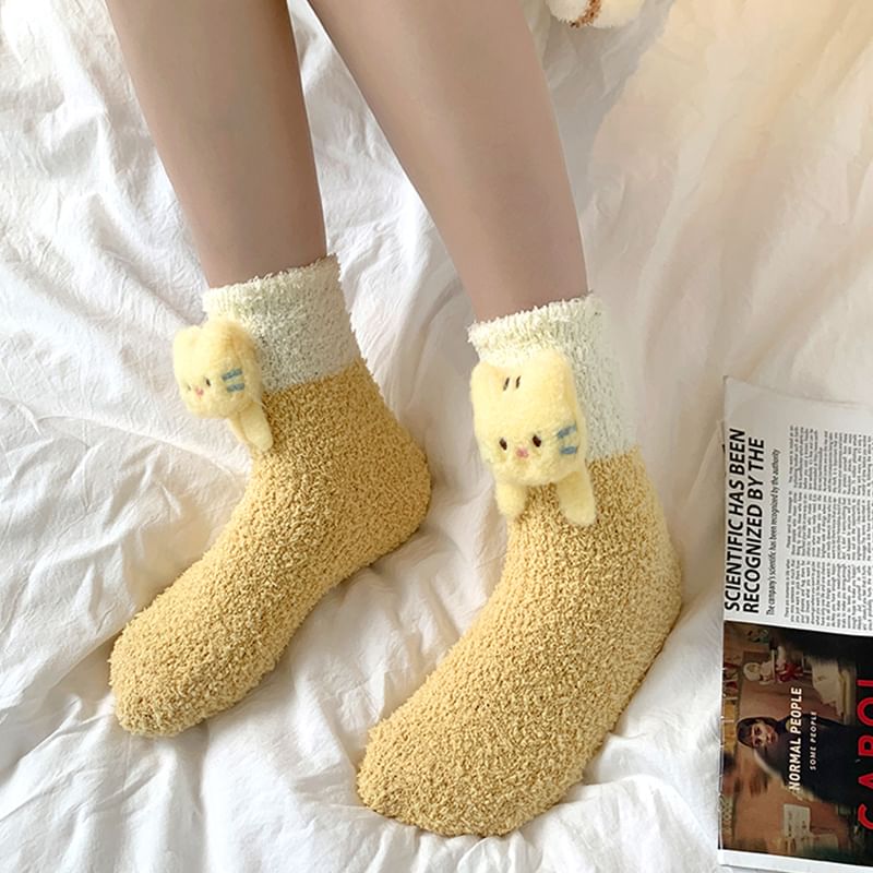 Animal Fluffy Socks