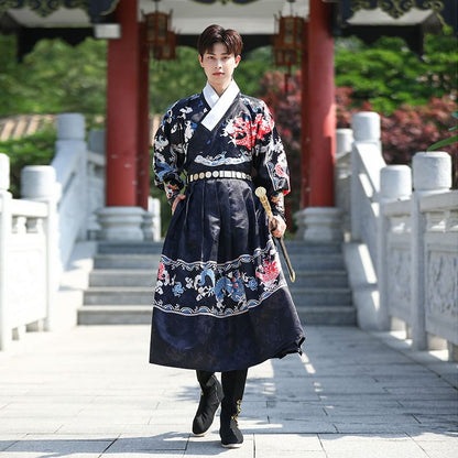 Traditional Chinese Embroidered Costume / Belt / Wristband / Set