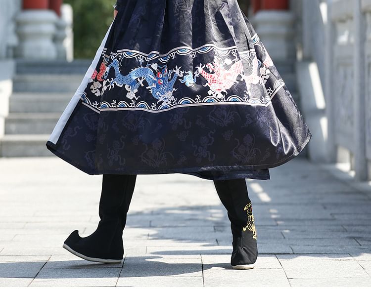 Traditional Chinese Embroidered Costume / Belt / Wristband / Set