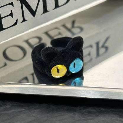 Monster Flocking Alloy Open Ring (Various Designs)