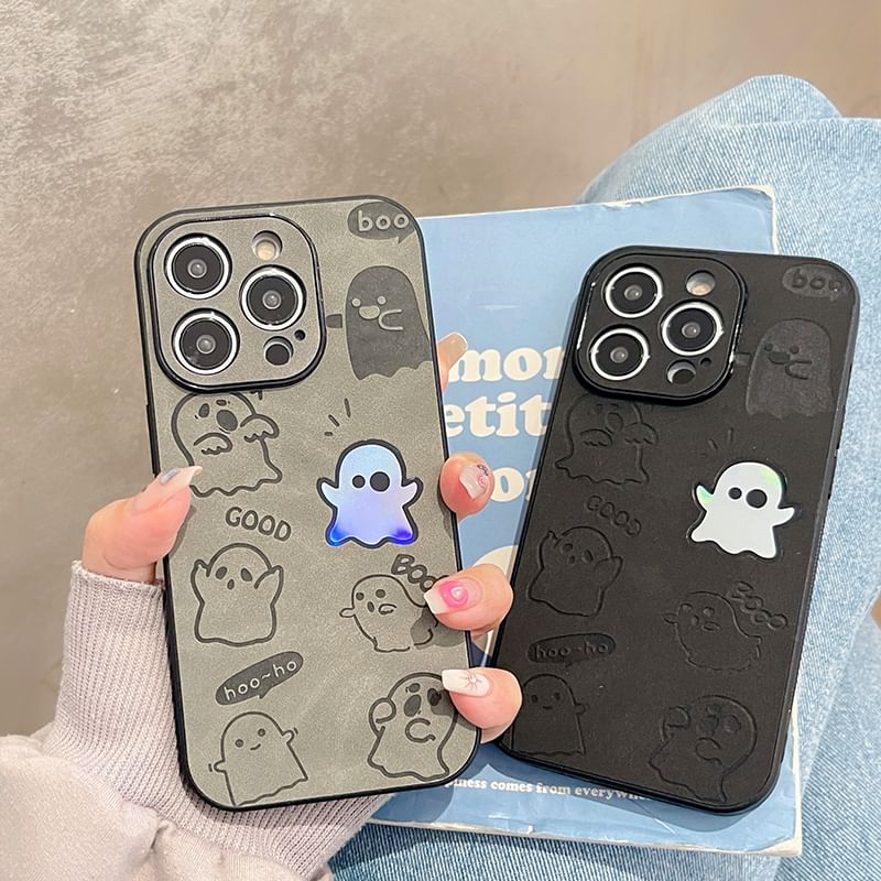 Ghost Holographic Phone Case