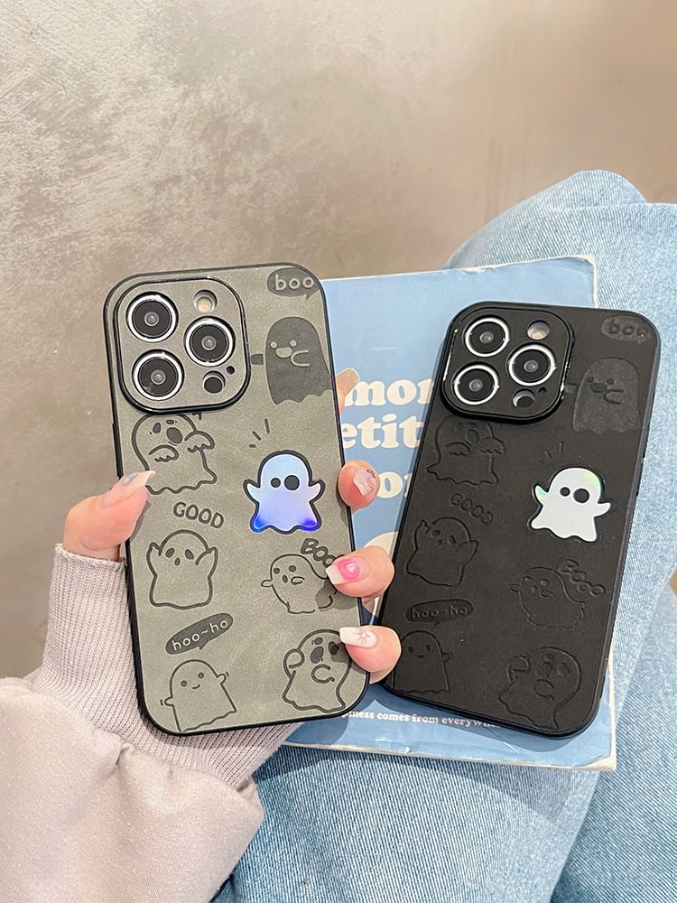 Ghost Holographic Phone Case