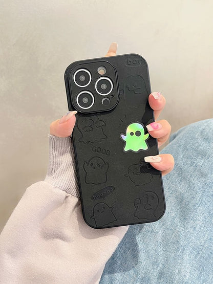 Ghost Holographic Phone Case