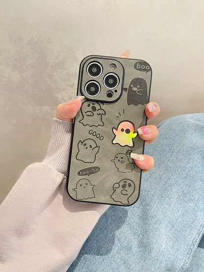 Ghost Holographic Phone Case