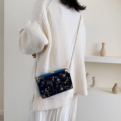 Crescent Box Crossbody Bag