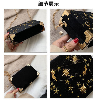 Crescent Box Crossbody Bag