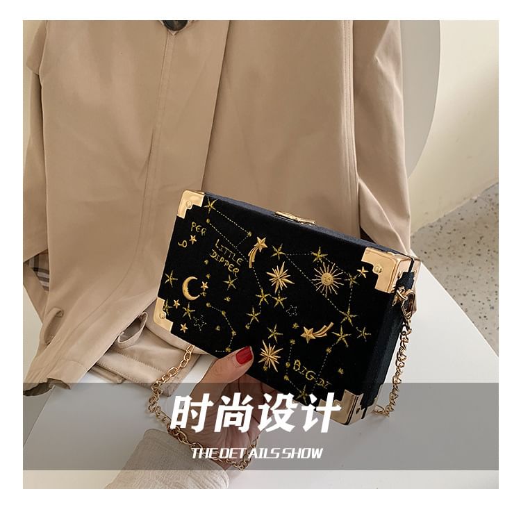 Crescent Box Crossbody Bag