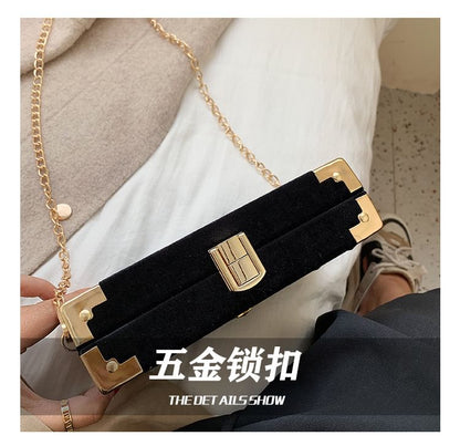 Crescent Box Crossbody Bag