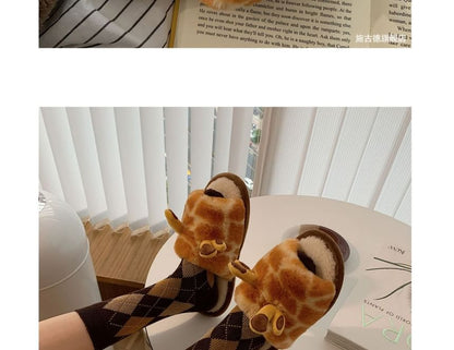 Giraffe Home Slippers