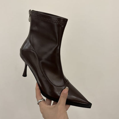 Pointed Stiletto Boots