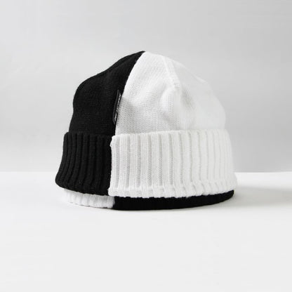 Two Tone Knit Beanie