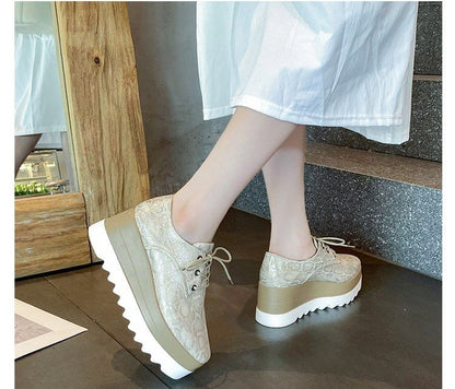 Shoes Lace-Up Platform Derby