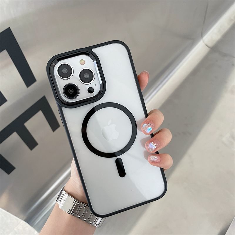 Transparent Phone MagSafe Case