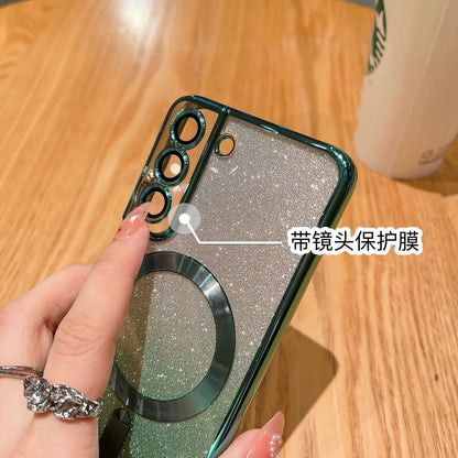 Case Glitter Phone Magnetic
