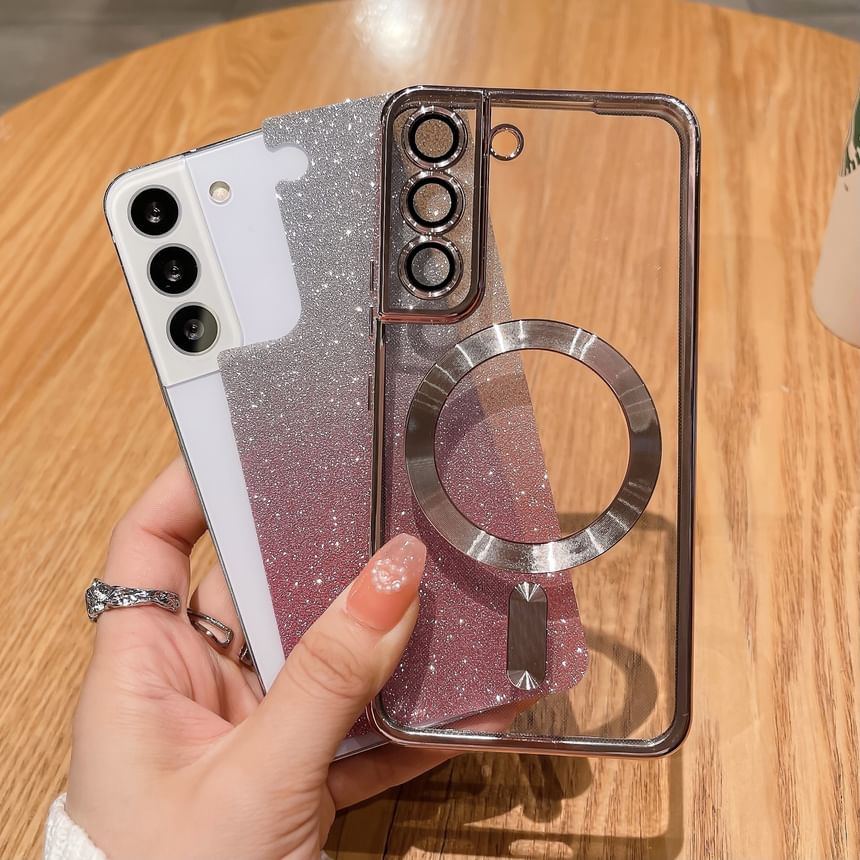 Phone Case Glitter Magnetic