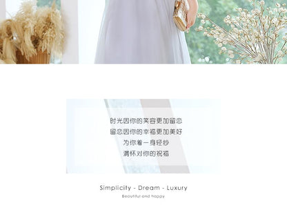 Plus Embroidery Size Sleeve Gown Mesh Bell A-Line Evening Applique