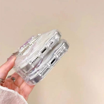 Butterfly Heart Mirrored Phone Case