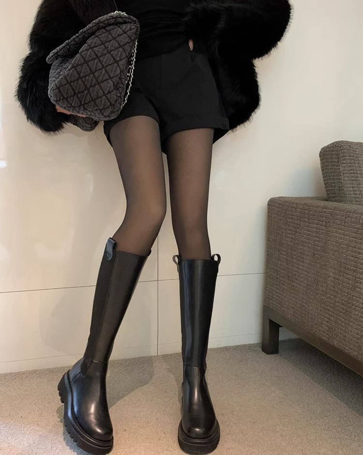 Plain Sheer Tights