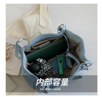 Tie Dye Chain Strap Tote Bag