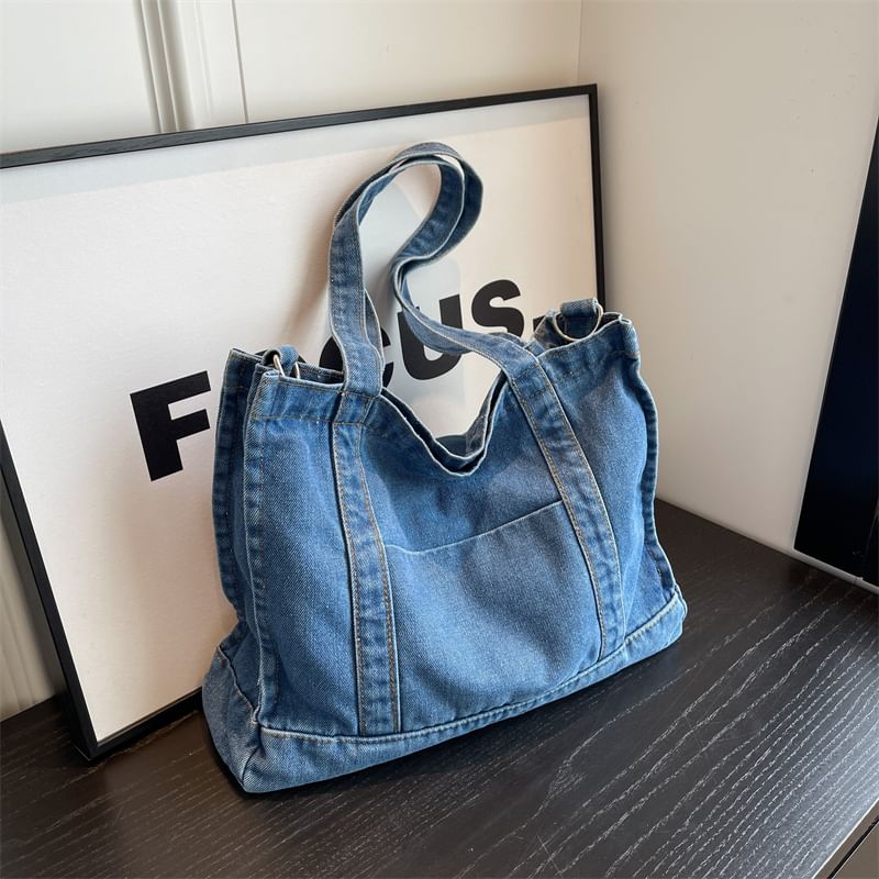 Denim Tote Bag