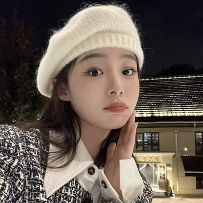 Knit Plain Beret