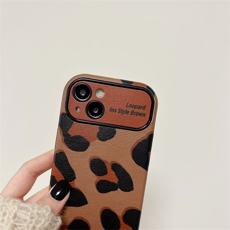 Leopard Print Case Phone