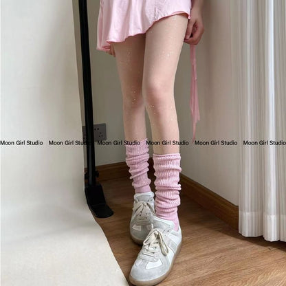 Glitter Pantyhose / Slouch Socks