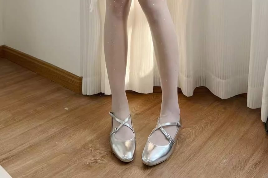 Glitter Pantyhose / Slouch Socks